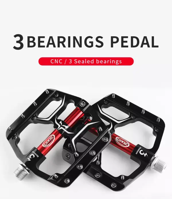 Pedals 3 Bearing Ultralight Aluminum Alloy Cycling Pedals Non-slip Bike pedal