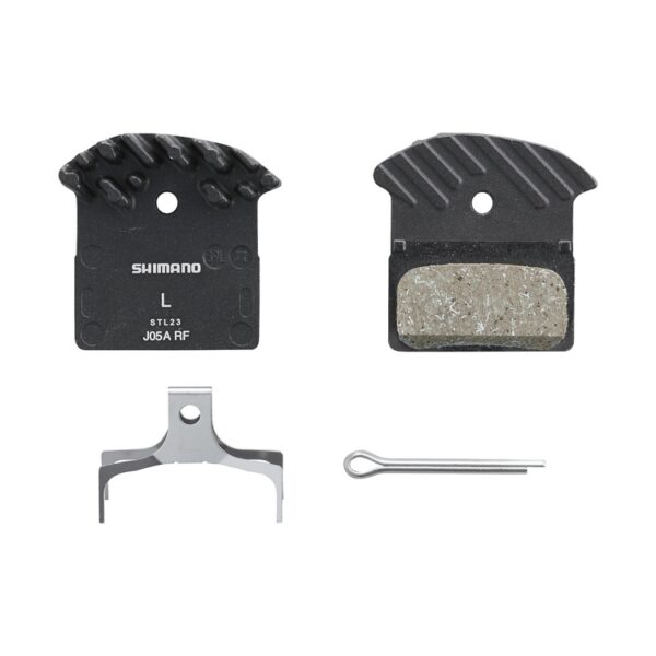 SHIMANO DISC BRAKE PAD RESIN WITH FIN J05A-RF 1 PAIR