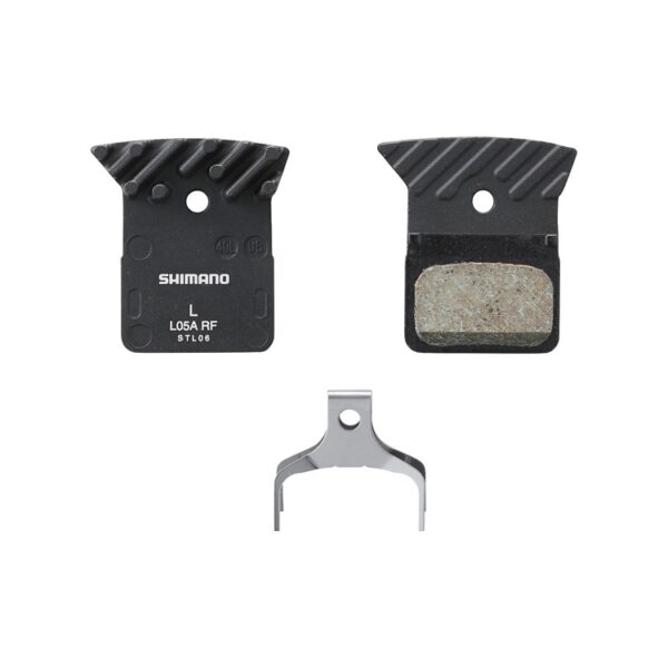 SHIMANO DISC BRAKE PAD RESIN WITH FIN L05A-RF 1 PAIR